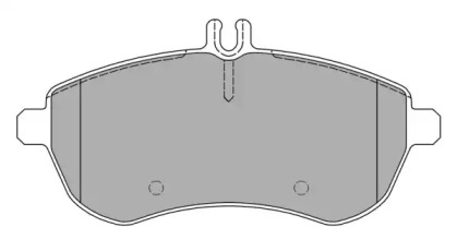 Комплект тормозных колодок (FREMAX: FBP-1571)