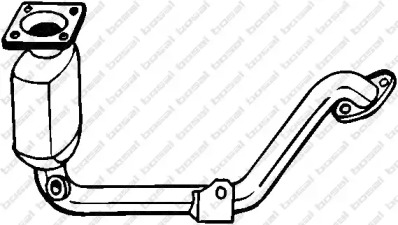 Катализатор (BOSAL: 099-533)