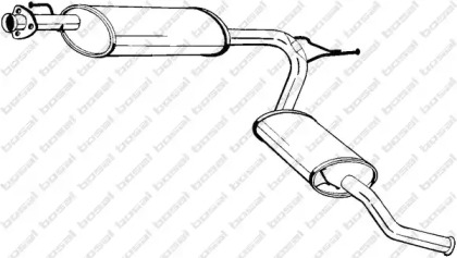 Амортизатор (BOSAL: 283-581)