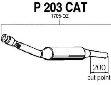 Катализатор (FENNO: P203CAT)