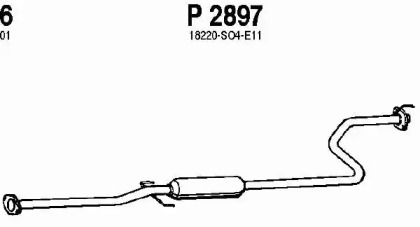 Амортизатор (FENNO: P2897)