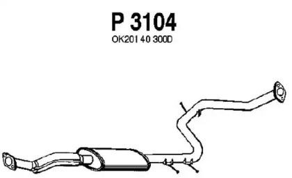 Амортизатор (FENNO: P3104)