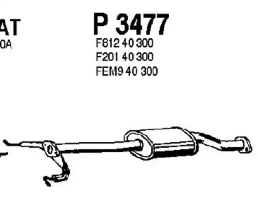 Амортизатор (FENNO: P3477)