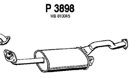 Амортизатор (FENNO: P3898)