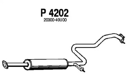 Амортизатор (FENNO: P4202)