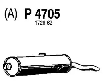 Амортизатор (FENNO: P4705)