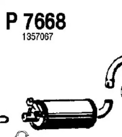 Амортизатор (FENNO: P7668)