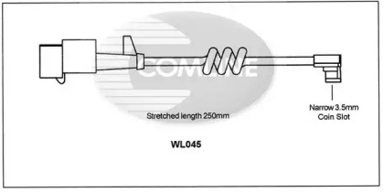 Контакт (COMLINE: WL045)