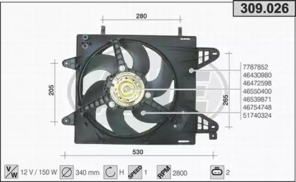 Вентилятор (AHE: 309.026)