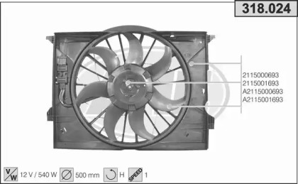 Вентилятор (AHE: 318.024)