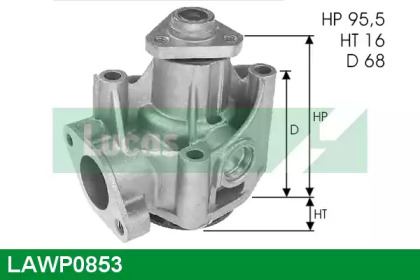 Насос (LUCAS ENGINE DRIVE: LAWP0853)