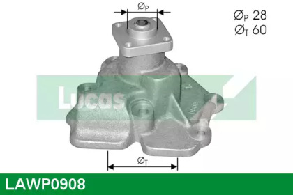 Насос (LUCAS ENGINE DRIVE: LAWP0908)