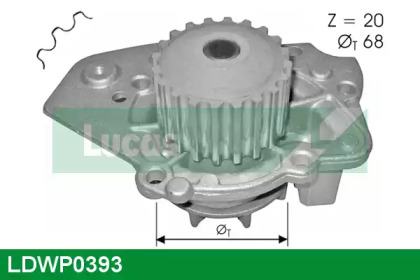 Насос (LUCAS ENGINE DRIVE: LDWP0393)