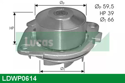 Насос (LUCAS ENGINE DRIVE: LDWP0614)