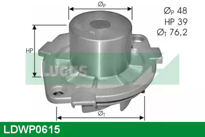 Насос (LUCAS ENGINE DRIVE: LDWP0615)