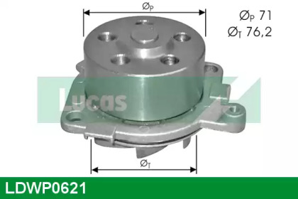 Насос (LUCAS ENGINE DRIVE: LDWP0621)