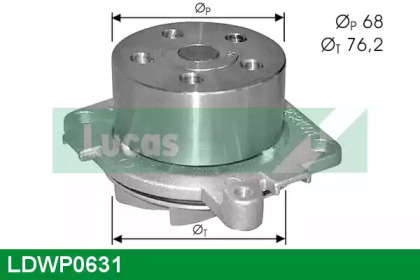 Насос (LUCAS ENGINE DRIVE: LDWP0631)