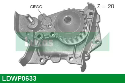 Насос (LUCAS ENGINE DRIVE: LDWP0633)