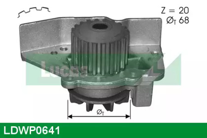 Насос (LUCAS ENGINE DRIVE: LDWP0641)