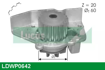 Насос (LUCAS ENGINE DRIVE: LDWP0642)