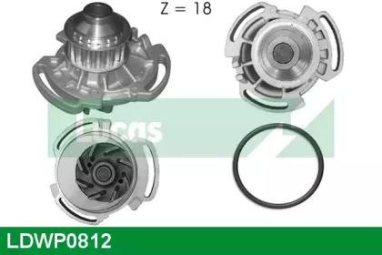 Насос (LUCAS ENGINE DRIVE: LDWP0812)