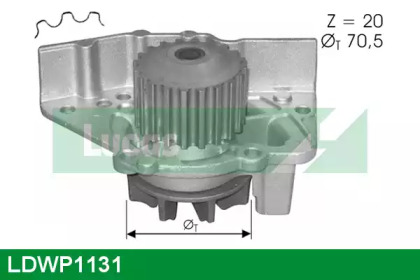 Насос (LUCAS ENGINE DRIVE: LDWP1131)