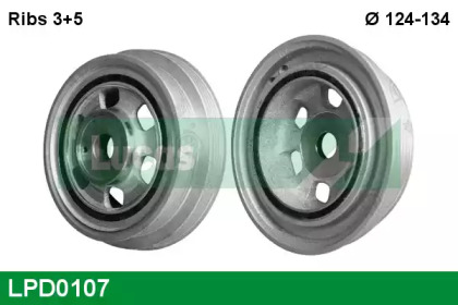 Ременный шкив (LUCAS ENGINE DRIVE: LPD0107)