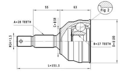 Шарнирный комплект (STATIM: C.112)