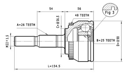 Шарнирный комплект (STATIM: C.380)