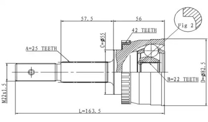 Шарнирный комплект (STATIM: C.525)