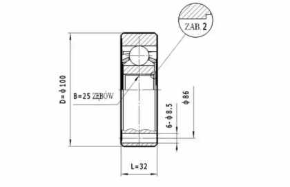 Шарнирный комплект (STATIM: CW.038)