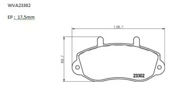 Комплект тормозных колодок (AUTOMOTOR France: ABP0103)