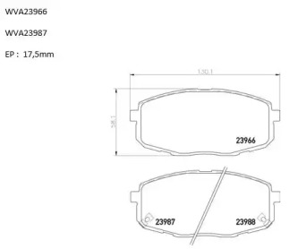 Комплект тормозных колодок (AUTOMOTOR France: ABP0132)