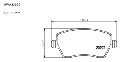 Комплект тормозных колодок (AUTOMOTOR France: ABP3332)