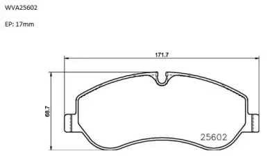 Комплект тормозных колодок (AUTOMOTOR France: PBP3915)