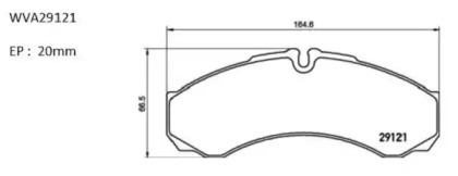 Комплект тормозных колодок (AUTOMOTOR France: ABP4054)