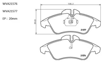 Комплект тормозных колодок (AUTOMOTOR France: PBP4100)