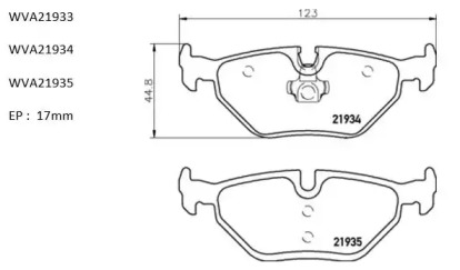 Комплект тормозных колодок (AUTOMOTOR France: ABP4231)