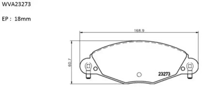 Комплект тормозных колодок (AUTOMOTOR France: ABP4241)