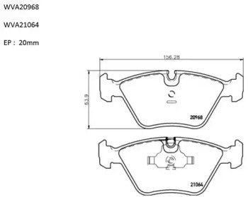 Комплект тормозных колодок (AUTOMOTOR France: ABP4334)