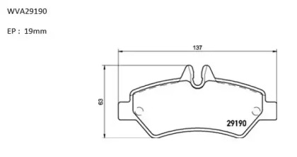 Комплект тормозных колодок (AUTOMOTOR France: ABP6920)