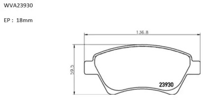 Комплект тормозных колодок (AUTOMOTOR France: ABP8070)