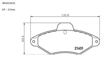 Комплект тормозных колодок (AUTOMOTOR France: ABP9095)