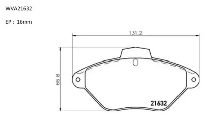 Комплект тормозных колодок (AUTOMOTOR France: ABP9195)