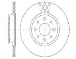 Тормозной диск (AUTOMOTOR France: ADC0264)