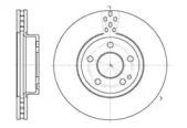 Тормозной диск (AUTOMOTOR France: PDC0712)