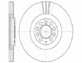 Тормозной диск (AUTOMOTOR France: PDC0725)