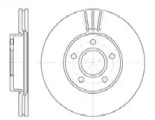 Тормозной диск (AUTOMOTOR France: ADC1075)