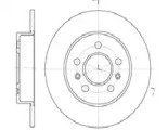 Тормозной диск (AUTOMOTOR France: ADC3447)