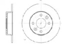 Тормозной диск (AUTOMOTOR France: ADC3574)